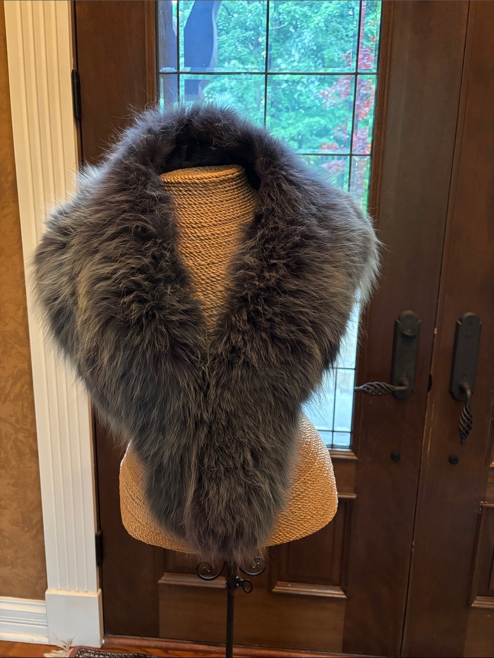 Vintage Blue Fox Cape or Collar